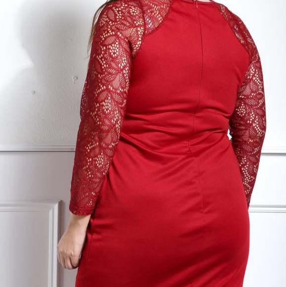 Show Me More Plus Size Dress - Picture 7 of 7